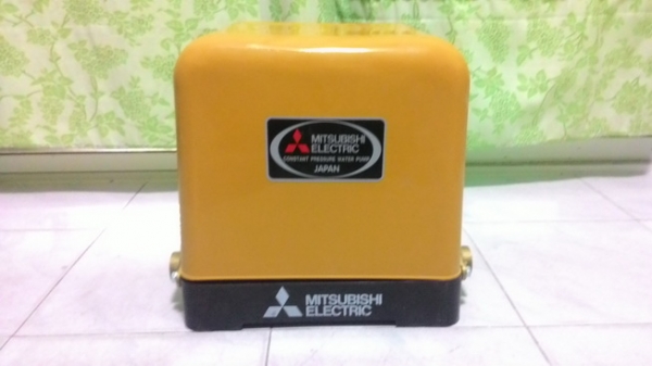 ปั๊มน้ำอัตโนมัติแบบแรงดันคงที่ยี่ห้อ มิตซูบิชิ ขนาด 300 วัตต์ พร้อมเอาไปใช้งานครับ