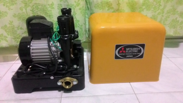 ปั๊มน้ำอัตโนมัติแบบแรงดันคงที่ยี่ห้อ มิตซูบิชิ ขนาด 300 วัตต์ พร้อมเอาไปใช้งานครับ