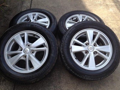 แม็กซ์ AVANZA 4-114 15 นิ้ว ยางปี12 185-65-15 ตจว ส่งได้ครับ