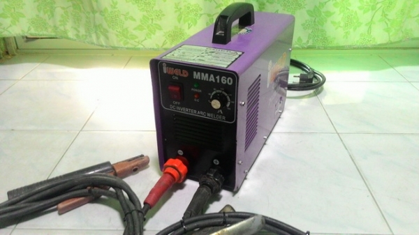 ตู้เชื่อมระบบอินเวอร์เตอร์ iweld ขนาด 160 วัตต์ สภาพดีพร้อมใช้ครับ