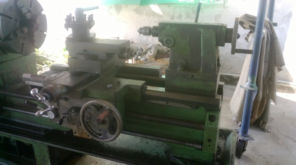 แท่นกลึง 6 ฟุต 2 เพลา เกียร์บล็อก พร้อมใช้งานหนัก คอลึก เหวี่ยงงานได้ 90 ซม. ด่วน !!!  98,000
