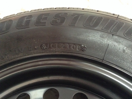 ล้ออะไหล่ ยางBridgestone 1วง ครับ ล้ออะไหล่ ยางBridgestone 1วง ครับ