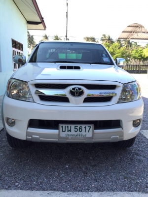 ขายรถ Toyota vigo cab 3.0 ตัว prerunner รุ่น Exclusive ตัว Top สีขาว ปี07 ขายรถ Toyota vigo cab 3.0 ตัว prerunner รุ่น Exclusive ตัว Top สีขาว ปี07