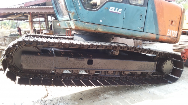 ขายด่วนรถเเม็คโครHITACHI EX120-2รถนอกยังไม่เคยใช้งานเมืองไทยเลย