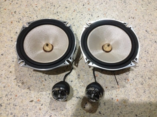 ลำโพงKENWOOD KFC SV1720 6นิ้วกลางแหลมเก่าญี่ปุนสภาพดี