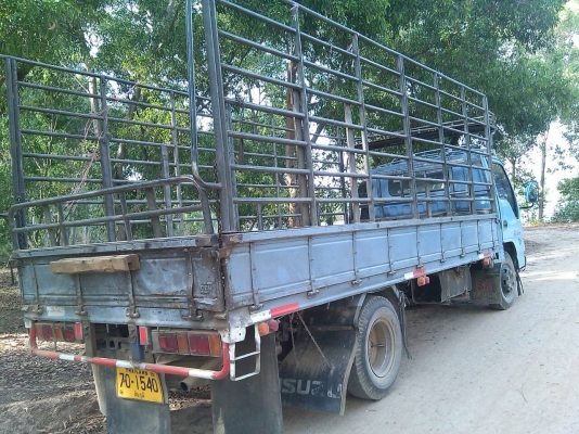 หกล้อ อีซูซุ NPR120ฝาขาว ยาว5เมตร รถห้างแท้สภาพดีพร้อมใช้งาน ทะเบียนพร้อมโอน