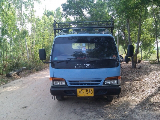 หกล้อ อีซูซุ NPR120ฝาขาว ยาว5เมตร รถห้างแท้สภาพดีพร้อมใช้งาน ทะเบียนพร้อมโอน