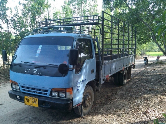 หกล้อ อีซูซุ NPR120ฝาขาว ยาว5เมตร รถห้างแท้สภาพดีพร้อมใช้งาน ทะเบียนพร้อมโอน