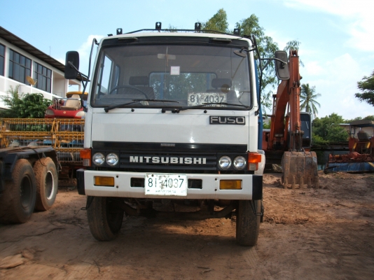 ขายรถบรระทุกเทลเลอร์ สิบล้อ 2 เพลา มิตซู 527 TD เครื่องยนต์ดีสแตนดาร์ด คัตซีสวย
