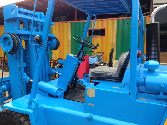 *****PROMOTION NEWYEAR 2015 ****** รถยก 10 ตัน เสาสูง 4 เมตร เครื่องดีเซล เกียร์ออโต้ แผงงาสไลด์ งาสไลด์  งายาว 1.80 เมตร