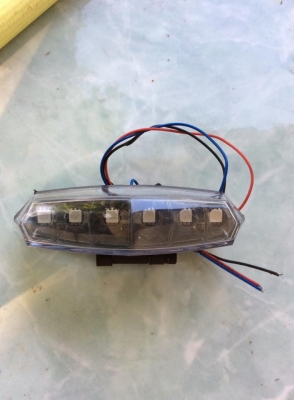 ท่อ D tracker 125 แถมไฟท้ายและไฟเลี้ยว