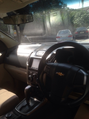 13 Chevrlet Trailblazer 2.8 LT desel ขับ4 เกียรออโต้ ABS Airbag พวงมาลัยมัลติฟังชั่น ราคา735,000 โทร090-5676600 ดูรถ แถวลาดพร้าว รามอินทรา