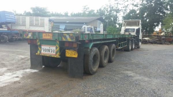 หางพื้นเรียบPANUS.... 3คานยาว12.50ม.ปี 2549สภาพดีพร้อมใช้(ใช้งานอยู่)ช่วงล่างแน่น คัสซีสวย..