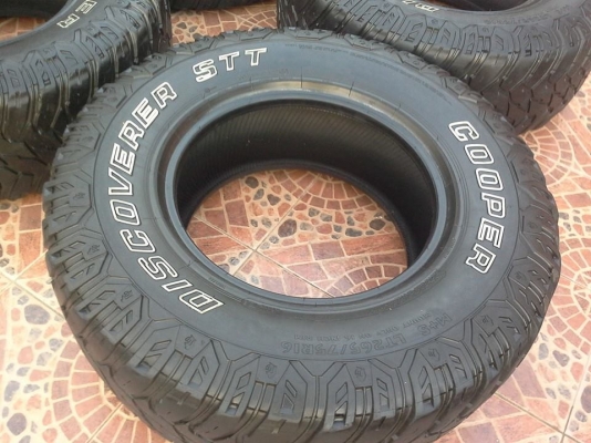ขายยาง cooper stt 265/75/16 ปี 12 ขายยาง cooper stt 265/75/16 ปี 12