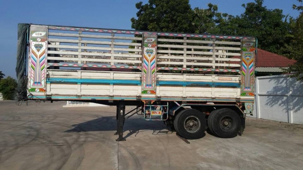 ขายลูกพ่วงปี51 ไม่ดั้มคอกเกษตร ยาว7เมตร สภาพสวย90\% สภาพพร้อมใช้งาน เอกสารพร้อมโอน สนใจโทร 090-8588220คุณนะ ID:narong498 หรือ www.truck.in.th/498 หรือfb:ณรงค์ ซื้อขายรถมือสอง (เว็บไซต์ส่วนตัว)