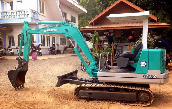 ขายรถขุด-ดัน SUMITOMO JX 35 สภาพพร้อมใช้งาน มีเอกสารแจ้งจำหน่าย ขายรถขุด-ดัน SUMITOMO JX 35 สภาพพร้อมใช้งาน มีเอกสารแจ้งจำหน่าย