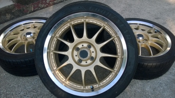 ขอบ 17 4 รู ยาง GOODYEAR ปลาย 12 8500