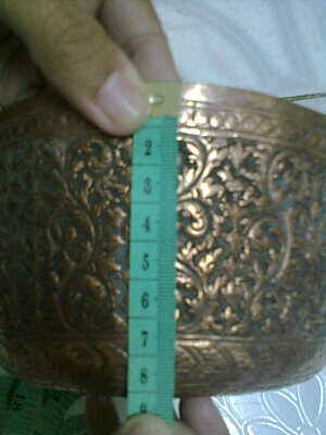 ขันทองแดง 16.5 ซม. หนาๆ สวยมาก