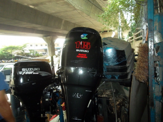 เครื่องเรือSUZUKI 115 hp Fourstroke เครื่องเรือSUZUKI 115 hp Fourstroke