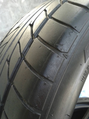 215/45R17 NITTO NT555  ปี 2012 มี 2 เส้น TEL.081-427-3941