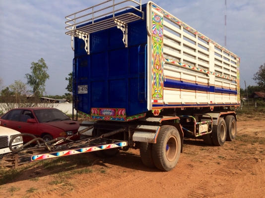 ขายดาวน์  หางพ่วงสามเพลา  สภาพดีมาก  พร้อมใช้งาน