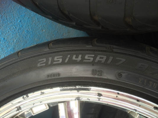 แม็กซ์โครเมี่ยม พร้อมยาง 215/45-17 4รู