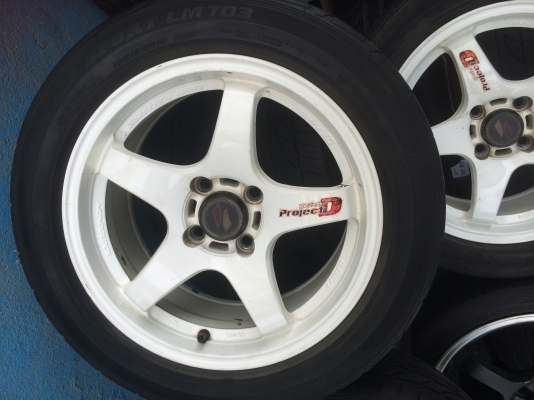 แม็กซ์พร้อมยางราคาถูก 195/55-15 4รู