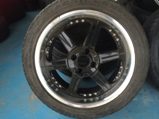 แม็กซ์พร้อมยาง 225/45-17 4รู