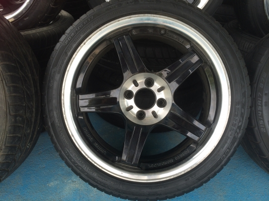 แม็กซ์พร้อมยาง 205/45-17 4รู