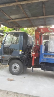 ขายรถหกล้อ ติดเครน HINO FC3J เครื่อง JO7C 165 แรงม้า