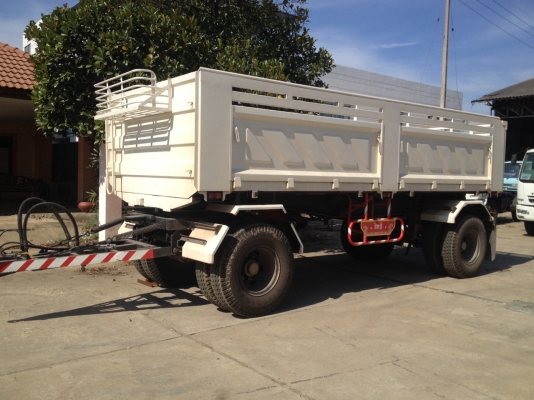 ขายหางพ่วง2เพลาดั๊มพ์6.00เมตร