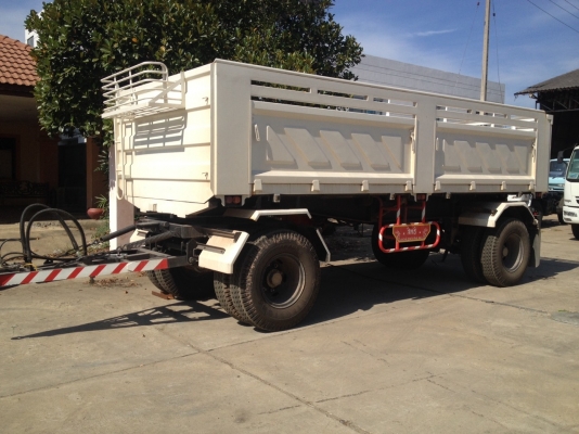 ขายหางพ่วง2เพลาดั๊มพ์6.00เมตร