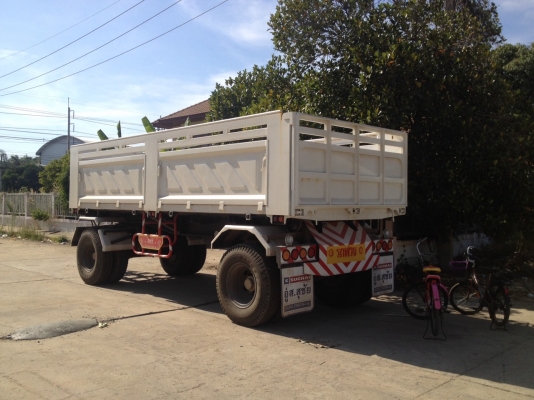 ขายหางพ่วง2เพลาดั๊มพ์6.00เมตร