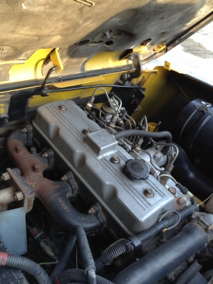 +++ ขายโฟล์คลิฟท์  SUMITOMO YALE  FD25  ขนาด 2.5  ตัน   ( รถนอก  5000  ชม.)   เครื่องยนต์ดีเซล   เสา  4 เมตร  ฮิ้งค์โฟลค์  เกียร์ธรรมดา งา 1,070  มม.  ยางตันใหม่ครับ