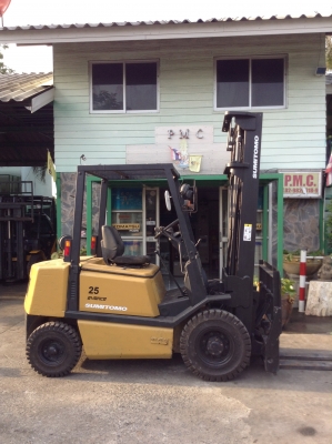 +++ ขายโฟล์คลิฟท์  SUMITOMO YALE  FD25  ขนาด 2.5  ตัน   ( รถนอก  5000  ชม.)   เครื่องยนต์ดีเซล   เสา  4 เมตร  ฮิ้งค์โฟลค์  เกียร์ธรรมดา งา 1,070  มม.  ยางตันใหม่ครับ