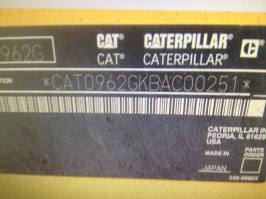 ขายรถตัก CAT 962G ขายรถตัก CAT 962G