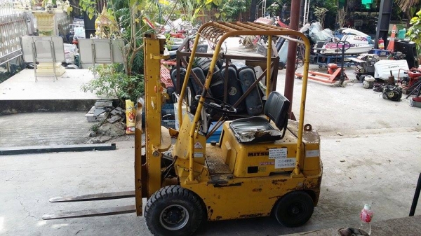 รถโฟล์คลิฟต์ MITSUBISHI เก่าญี่ปุ่น ขนาด 1.5 ตัน เครื่องยนต์เบนซิน ยกสูง 3 เมตร สภาพดีพร้อมใช้งาน รถโฟล์คลิฟต์ MITSUBISHI เก่าญี่ปุ่น ขนาด 1.5 ตัน เครื่องยนต์เบนซิน ยกสูง 3 เมตร สภาพดีพร้อมใช้งาน