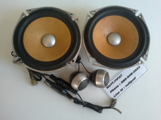 ชุดลำโพง Pioneer TS-C1700A แยกชิ้นเสียงกลางและทวิสเตอร์