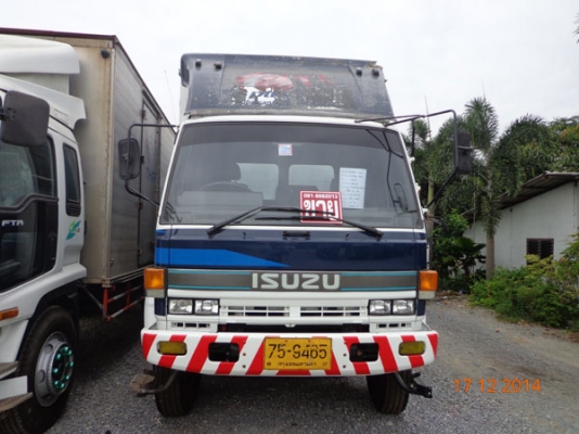 ISUZU ROCKY FVM 32 NR ยาว 6.50 ม. เครื่อง 195 แรงม้า 6HE1 ตู้แห้ง 10 บาน เครื่อวดี คัตซีสวย พวงมาลัย