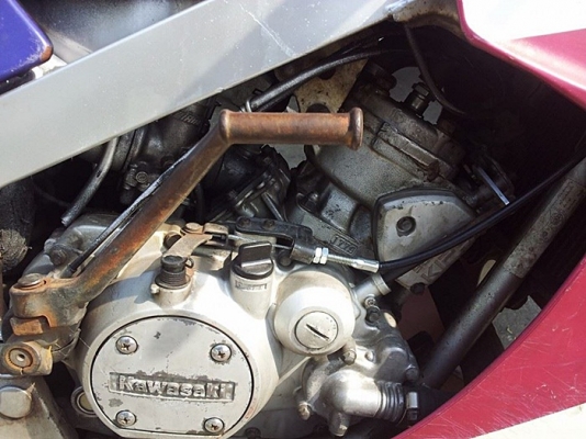 ขายจริงส่งจริง Kawasaki KR SSE ตูดแบน