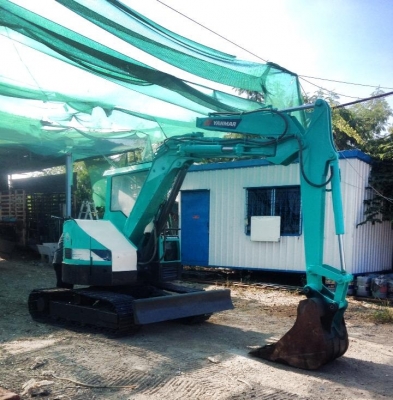 FROM JAPAN รถขุด MINI EXCAVATOR YANMAR B5 ปั๊มนิ้ว แทรคเหล็ก(ใหม่) ราคาเพียง 400,000 บาท สนใจรีบติดต่อ 0819337688