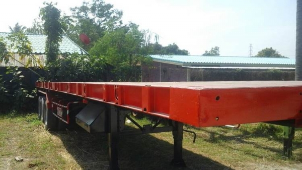 เทรลเลอร์ พี้นเรียบ 3 เพลาต่อจากอู่ ST ราคา 395,000 เงินผ่อนดาวน์ 90,000 ติดต่อคุณนริศ 081-733-5156 เทรลเลอร์ พี้นเรียบ 3 เพลาต่อจากอู่ ST ราคา 395,000 เงินผ่อนดาวน์ 90,000 ติดต่อคุณนริศ 081-733-5156