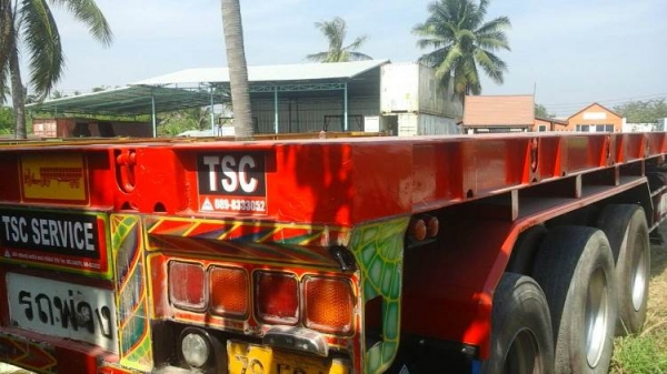 เทรลเลอร์ พี้นเรียบ 3 เพลาต่อจากอู่ ST ราคา 395,000 เงินผ่อนดาวน์ 90,000 ติดต่อคุณนริศ 081-733-5156 เทรลเลอร์ พี้นเรียบ 3 เพลาต่อจากอู่ ST ราคา 395,000 เงินผ่อนดาวน์ 90,000 ติดต่อคุณนริศ 081-733-5156