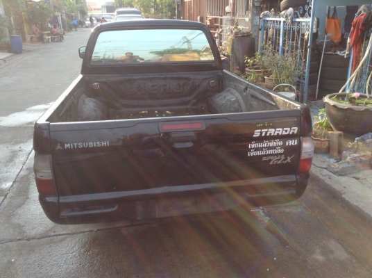 ขาย ครับ Mitsubishi. Stada. ปี05 แคป แกสนำ้มันใช้ได้หมด เครื่อง 1UZ. เกียรธรรมดา. แกสLPG ถังซ่อนใต้กะบะ เครื่องนิ่ง เกียรดี สีได้ ภายในได้ ไม่ขี้เหล่ พร้อมใช้ วิ่งไกลได้ มีแม๊กไลเนอ ล็อกครัชล็อกเบรค ครบ ราคานี้ช้าอดอีกตามเคย 99000 กอล์ฟครับ ดูรถ สายไหมวงศ