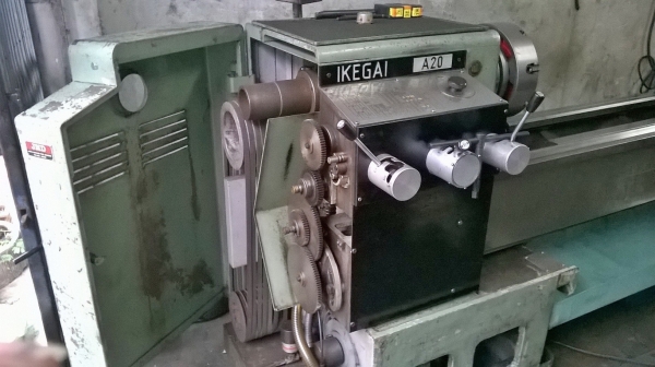 ขายถูกๆเครื่องกลึงนำเข้าจากญี่ปุ่น IKEGAI A20 ขนาด 10 ฟุต ขายถูกๆเครื่องกลึงนำเข้าจากญี่ปุ่น IKEGAI A20 ขนาด 10 ฟุต