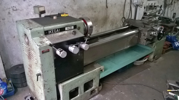 ขายถูกๆเครื่องกลึงนำเข้าจากญี่ปุ่น IKEGAI A20 ขนาด 10 ฟุต