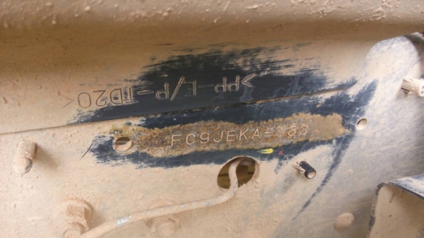 รถฮีโน่ 6 ล้อดั้ม FC9J 150 แรงม้า. ปี 54  ( รถวิ่ง 4x,xxx กว่า กม. )  สนใจติดต่อ 081 - 6079515