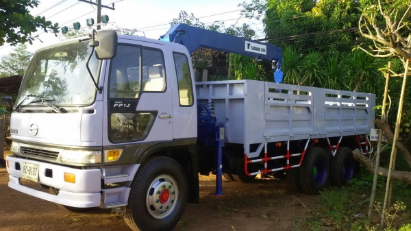 ขายHINO FF1J  เครื่อง210แรง ติดเครนTADANO 5ตัน เครื่องดี คัชซีสวย ภายในสวย แอร์เย็น พ.เพาเวอร์ เบรกทิฟฟี่ สภาพพร้อมใช้งาน เอกสารพร้อมโอน จัดไฟแนนซ์ได้ เงื่อนไขง่ายๆวันเดียวรับรถ สนใจโทร 090-8588220คุณนะ ID:narong498 หรือ www.truck.in.th/498 หรือfb:ณรงค์ ซ