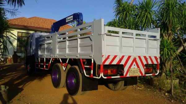 ขายHINO FF1J  เครื่อง210แรง ติดเครนTADANO 5ตัน เครื่องดี คัชซีสวย ภายในสวย แอร์เย็น พ.เพาเวอร์ เบรกทิฟฟี่ สภาพพร้อมใช้งาน เอกสารพร้อมโอน จัดไฟแนนซ์ได้ เงื่อนไขง่ายๆวันเดียวรับรถ สนใจโทร 090-8588220คุณนะ ID:narong498 หรือ www.truck.in.th/498 หรือfb:ณรงค์ ซ