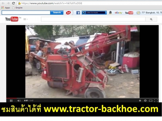 ชมวีดีโอ - รถทำความสะอาด ดูดฝุ่น เก็บกวาดได้ สารพัด มือสองญี่ปุ่น รุ่น sweeper car 303IJ52T ได้แล้วครับ